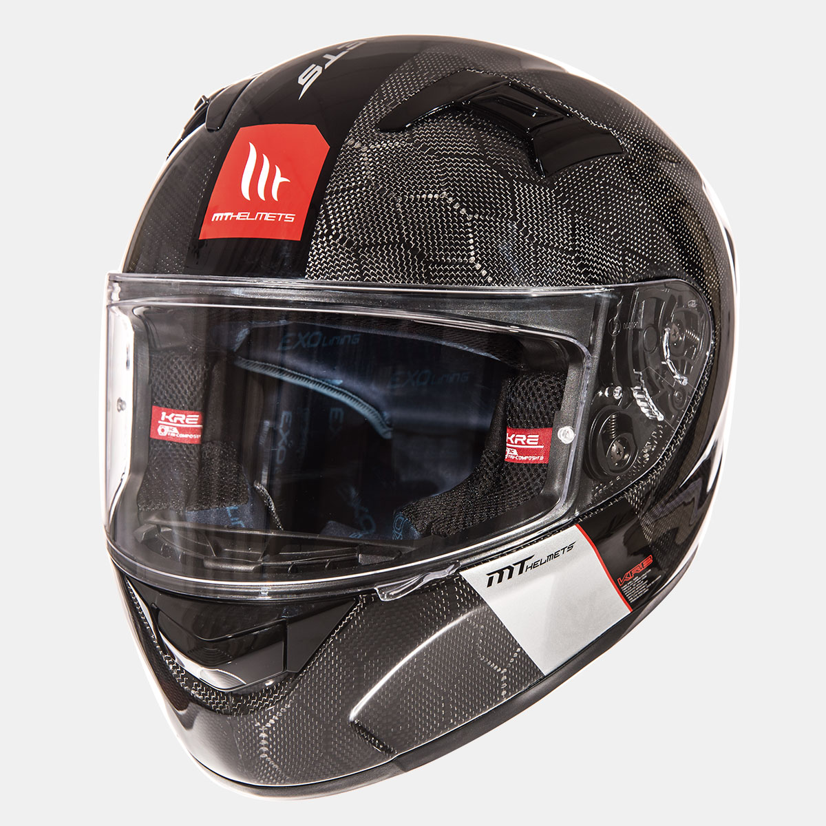 Mũ bảo hiểm full face MT Snake Carbon - Image 2