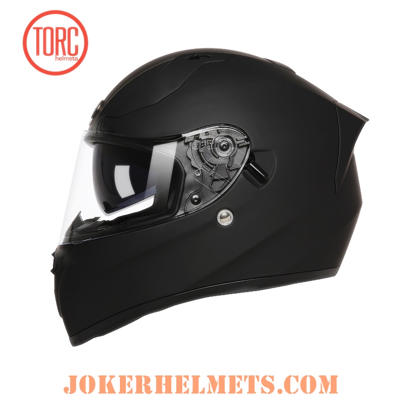 Mũ bảo hiểm full face kính Torc T18 (Đen nhám) Joker Helmet Shop