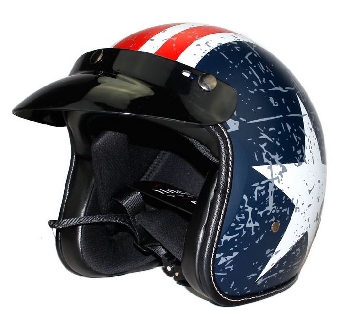 Mũ bảo hiểm classic 3/4 Voss dáng cổ điển - Joker Helmet Shop