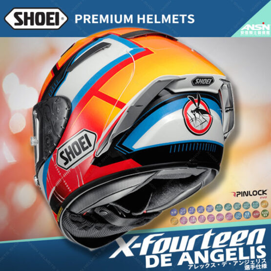 Mũ bảo hiểm full face Shoei X-14 De Angelis - Joker Helmet Shop